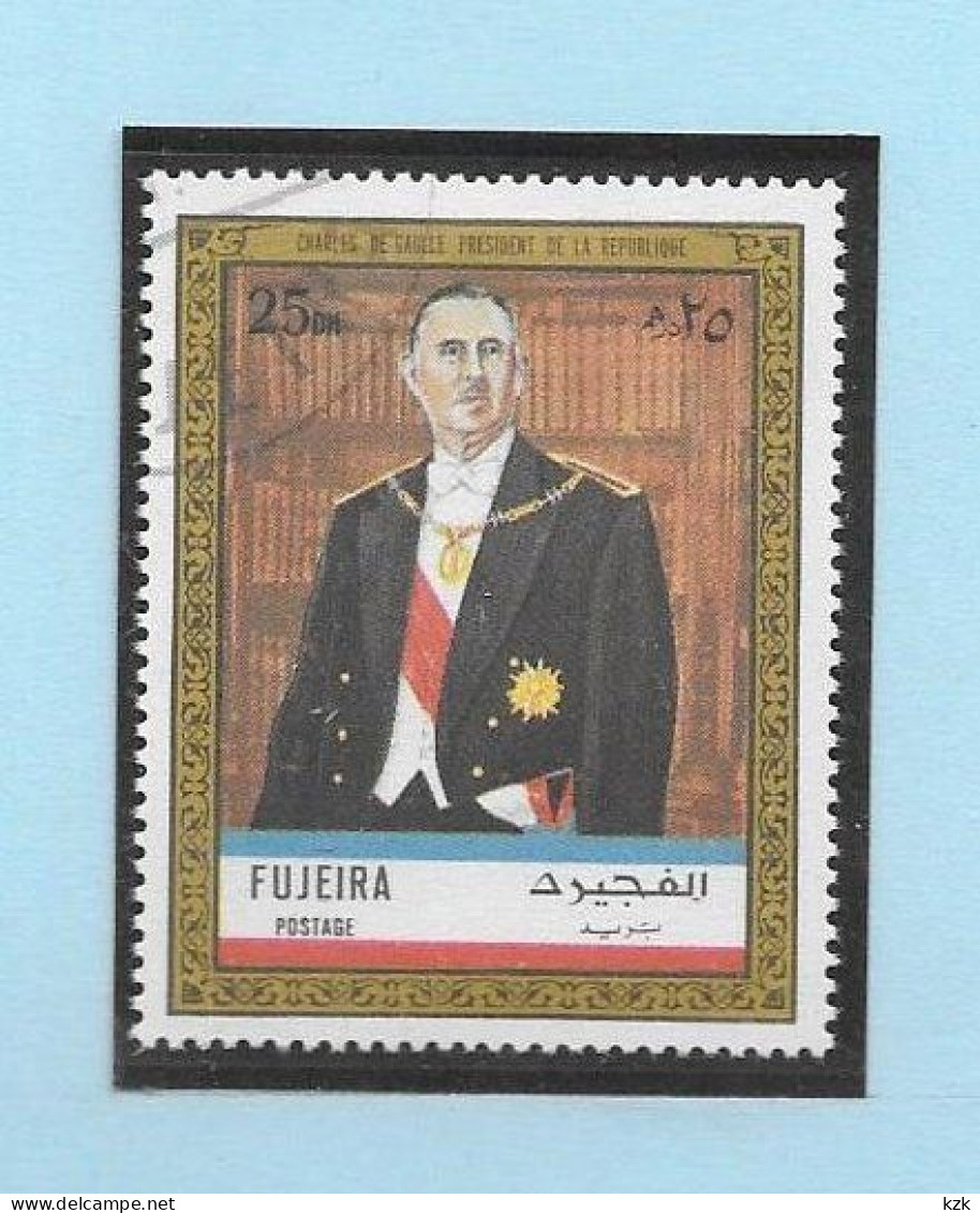 08	26 177		Émirats Arabes Unis - FUJEIRA - De Gaulle (Général)