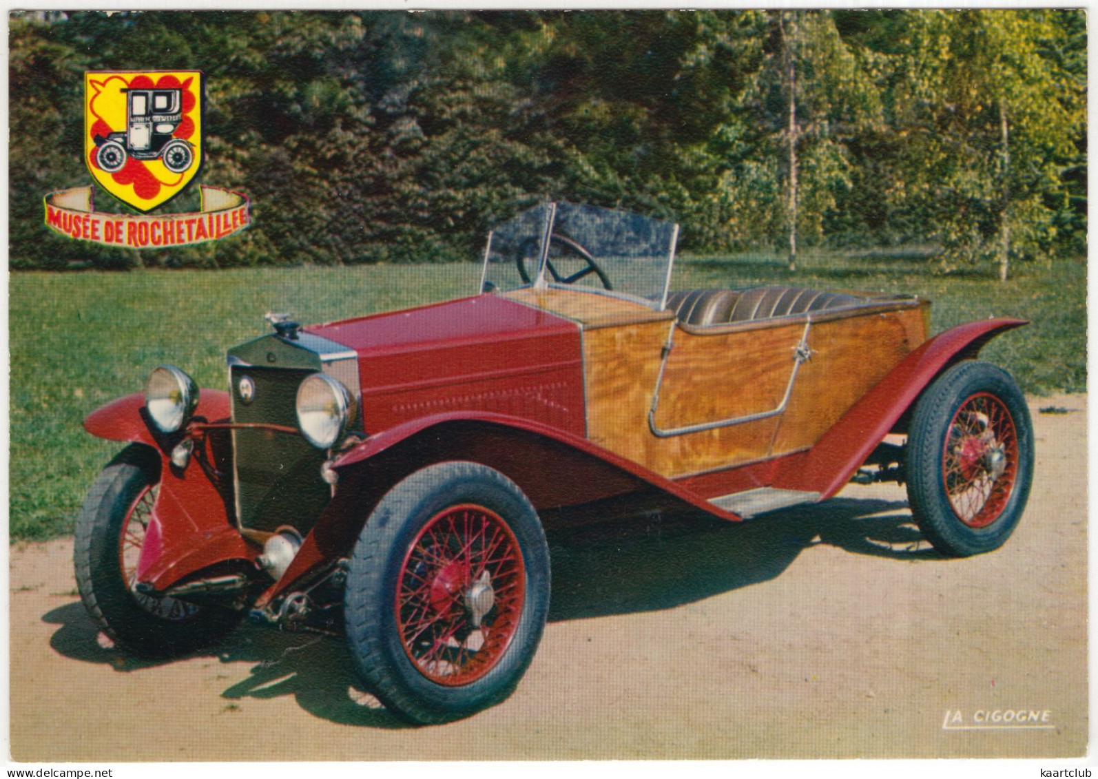 FIAT 509 S 1926 Skiff Sport 2 Places 4 Cyl. 27 CV. Vitesse: 92 Km/h - 1re Au Raid à Travers L'Italie 3670 Km - (Italia) - Voitures De Tourisme