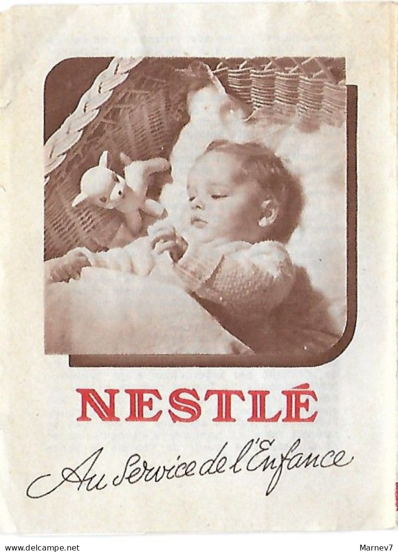 Carnet 10 Vignettes Timbre Antituberculeux Tuberculose Cinquantenaire 1904-1954 - 24ème Campagne Nationale - Pub NESTLE - Cinderellas