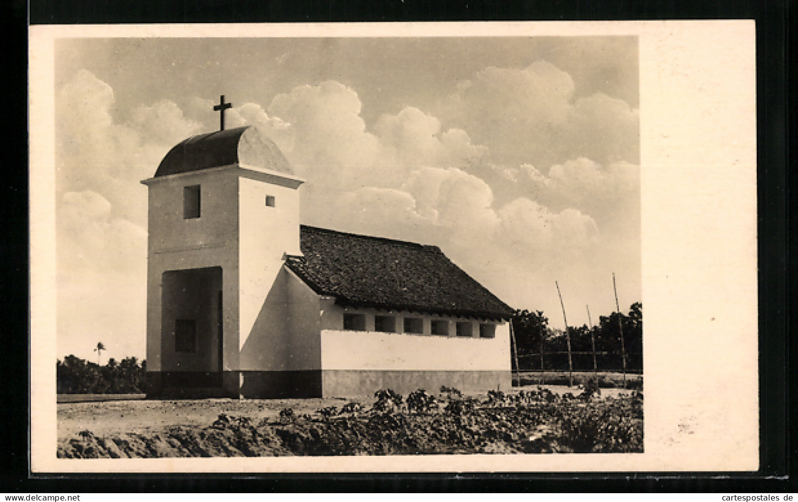 AK Kurumanagudi, Blick Auf Die Kapelle  - Inde