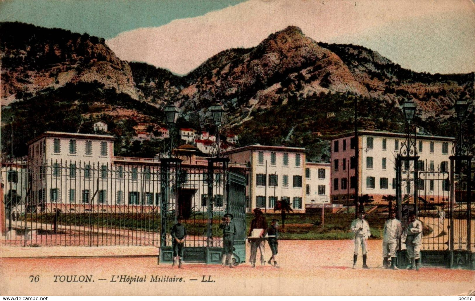 N°1226 W -cpa Toulon -l'hôpital Militaire- - Toulon