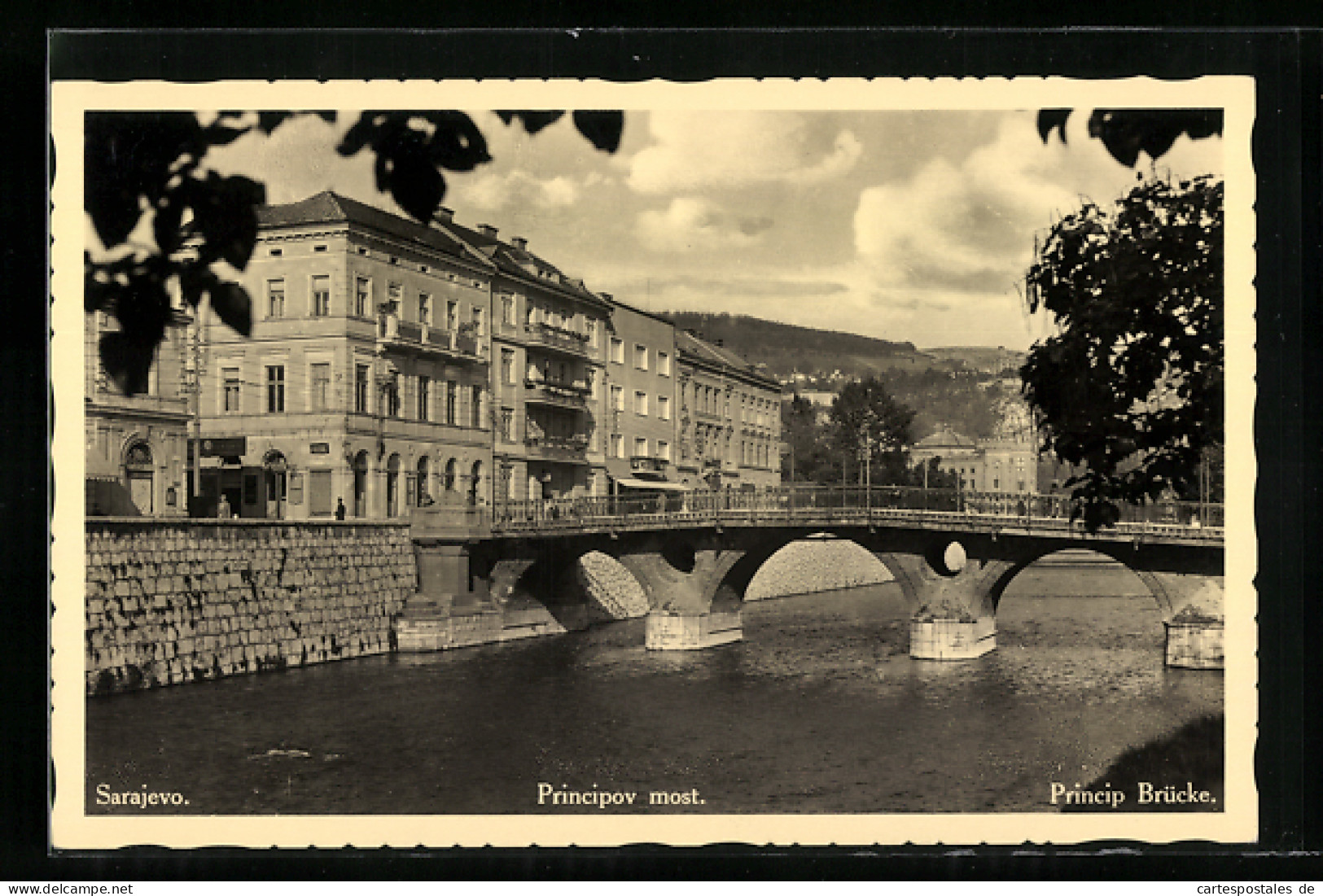AK Sarajevo, Princip Brücke  - Bosnien-Herzegowina
