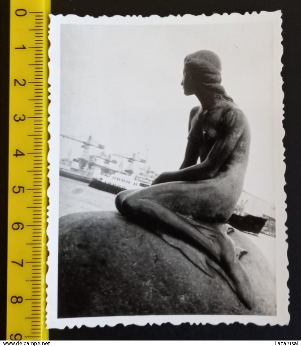 #15   Little Mermaid, Copenhagen, Statue En Bronze De La Petite Sirène. Kopenhagen, Copenhague, København - Personnes Anonymes