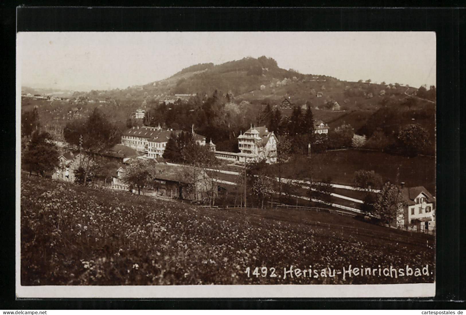 AK Herisau-Heinrichsbad, Gesamtansicht Mit Umgebung Aus Der Vogelschau  - Herisau