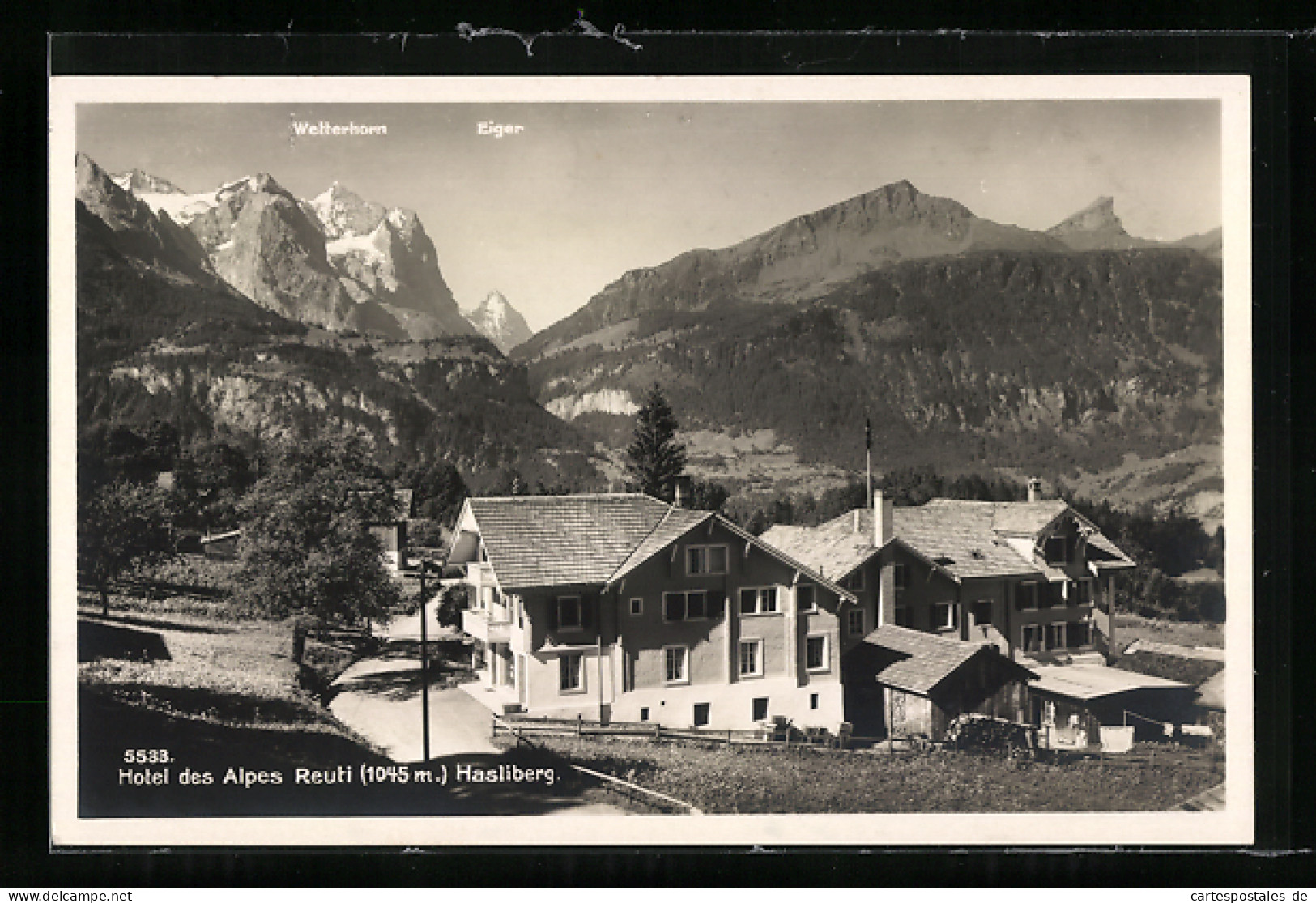 AK Hasliberg, Hotel Des Alpes Reuti  - Hasliberg