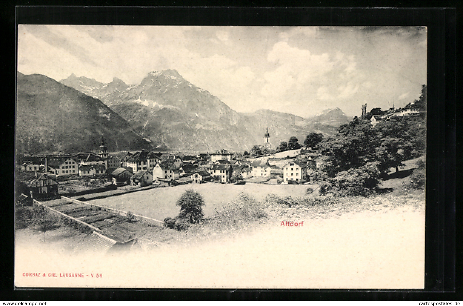 AK Altdorf, Panorama Des Ortes  - Altdorf