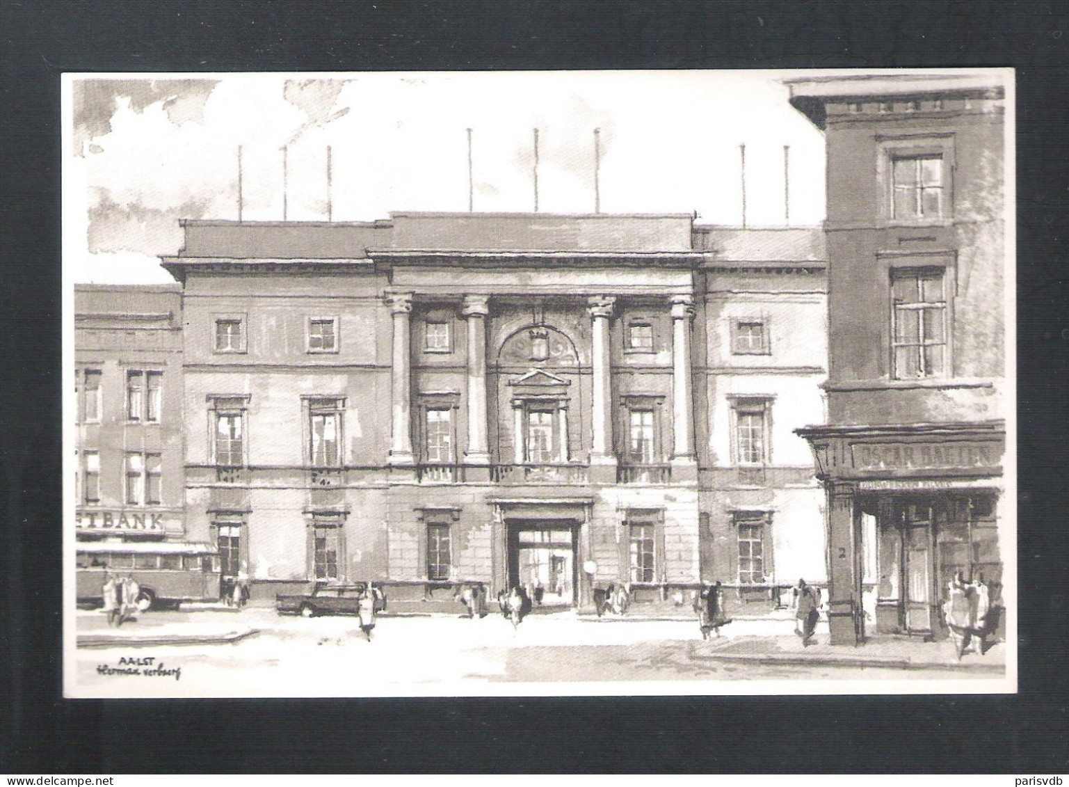 AALST - STADHUIS - HERMAN VERBAERE - FOTOKAART   (13.970) - Aalst