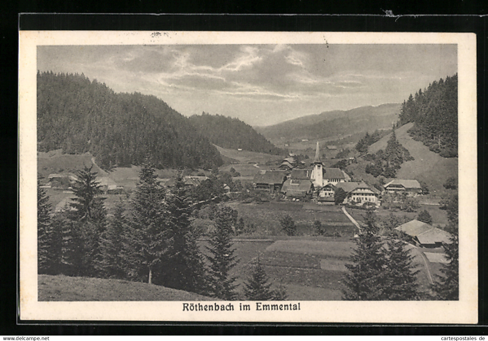 AK Röthenbach, Ansicht Des Ortes Im Emmental  - Autres & Non Classés