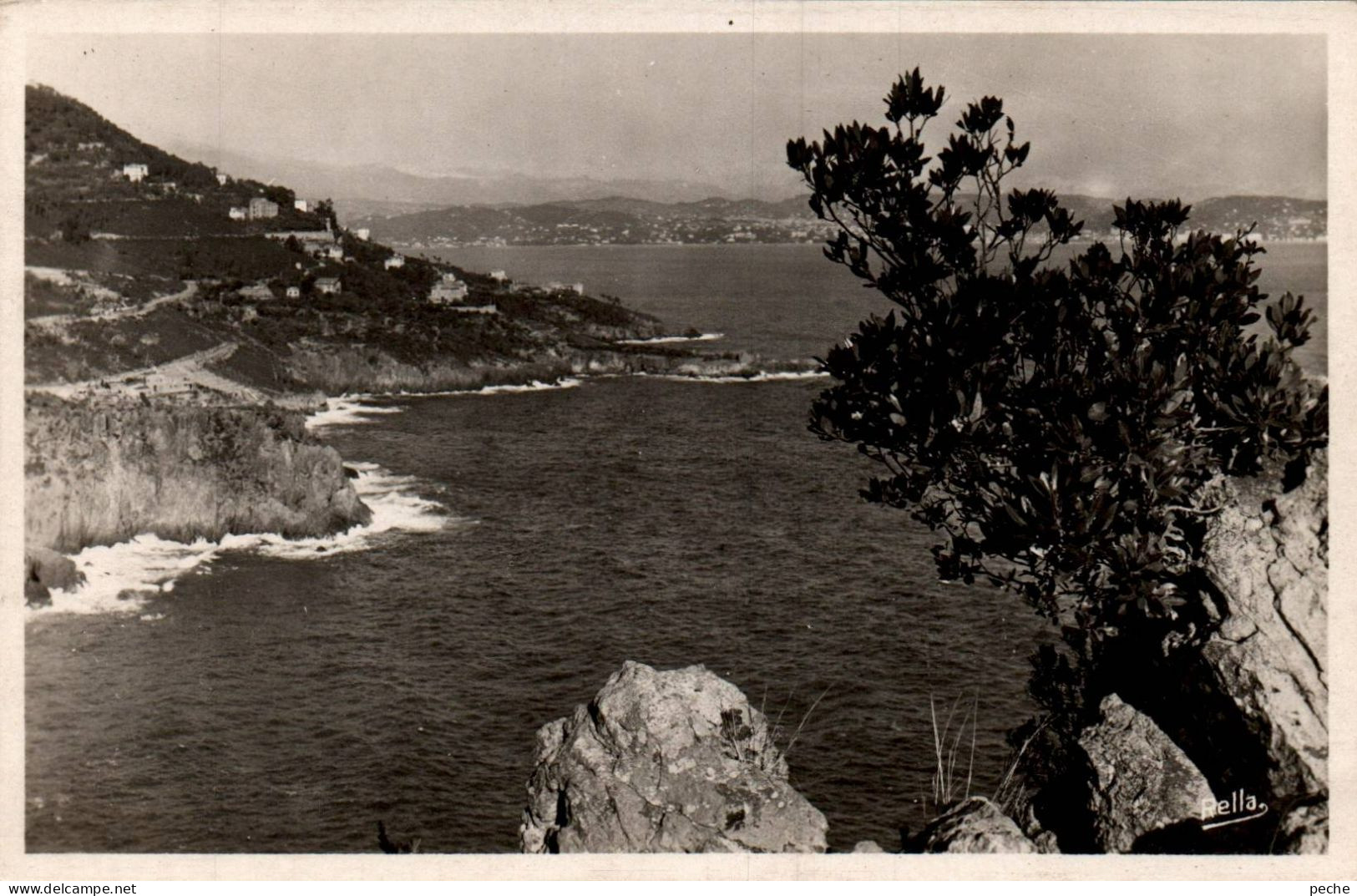 N°1228 W -cpsm La Pointe De La Galère Et Cannes Depuis Le Point De Vue - Sonstige & Ohne Zuordnung