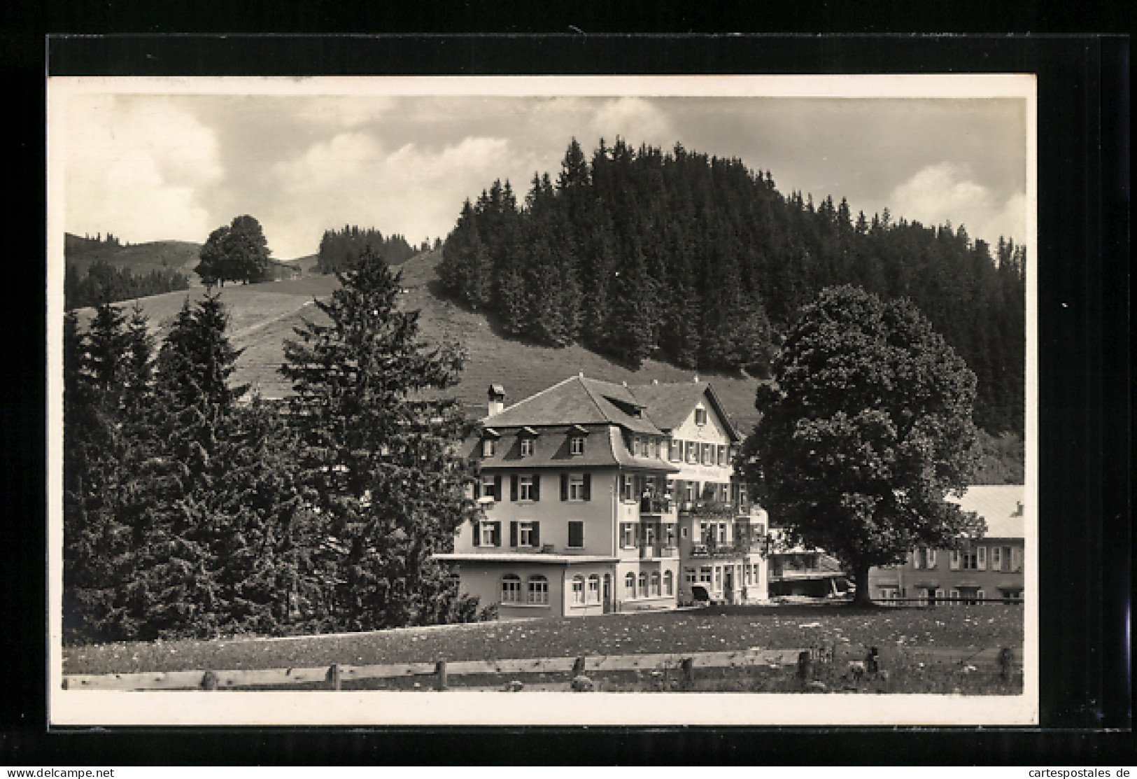 AK Gonten, Totalansicht Des Kurhaus Jakobsbad  - Gonten