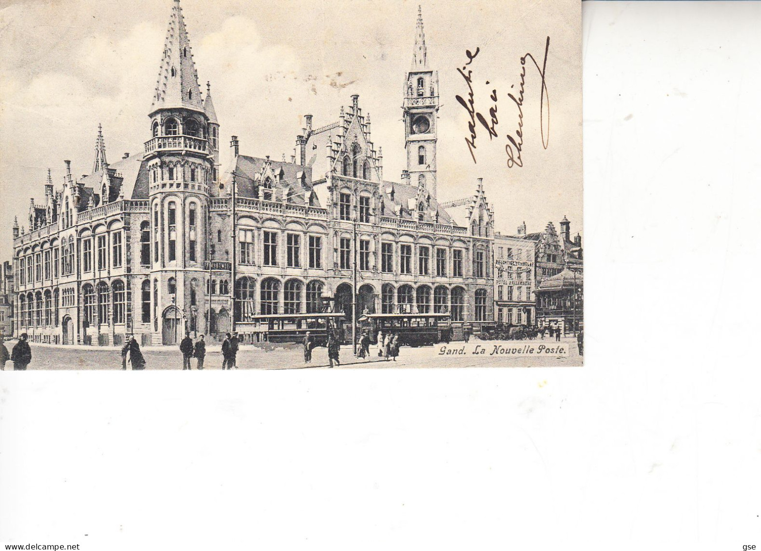 BELGIO  1906 - Gand - La Nouvelle Poste - Andere & Zonder Classificatie