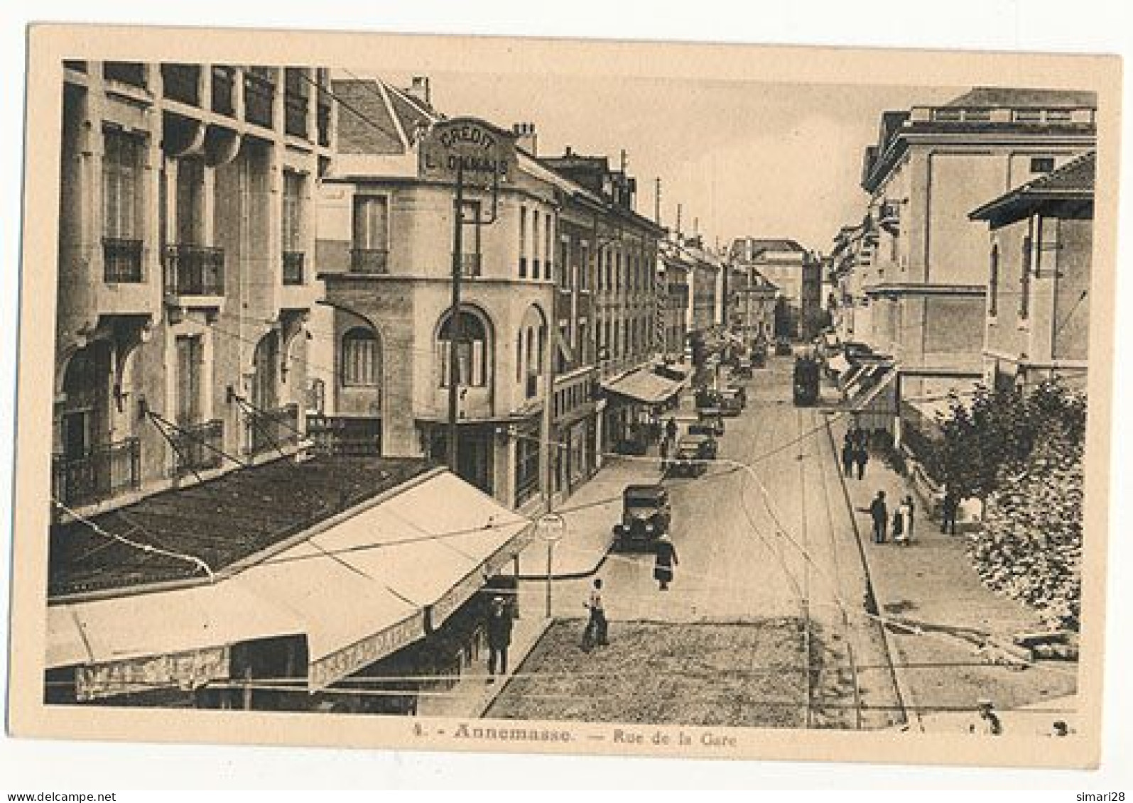 ANNEMASSE - N° 4 - RUE DE LA GARE - Annemasse