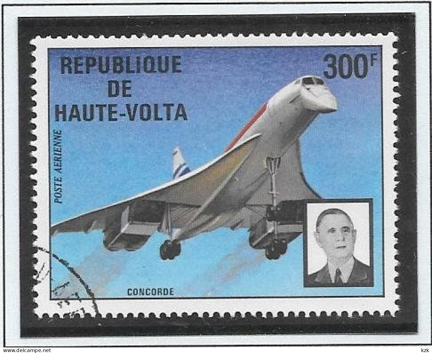 09	08 041		HAUTE-VOLTA - De Gaulle (Général)