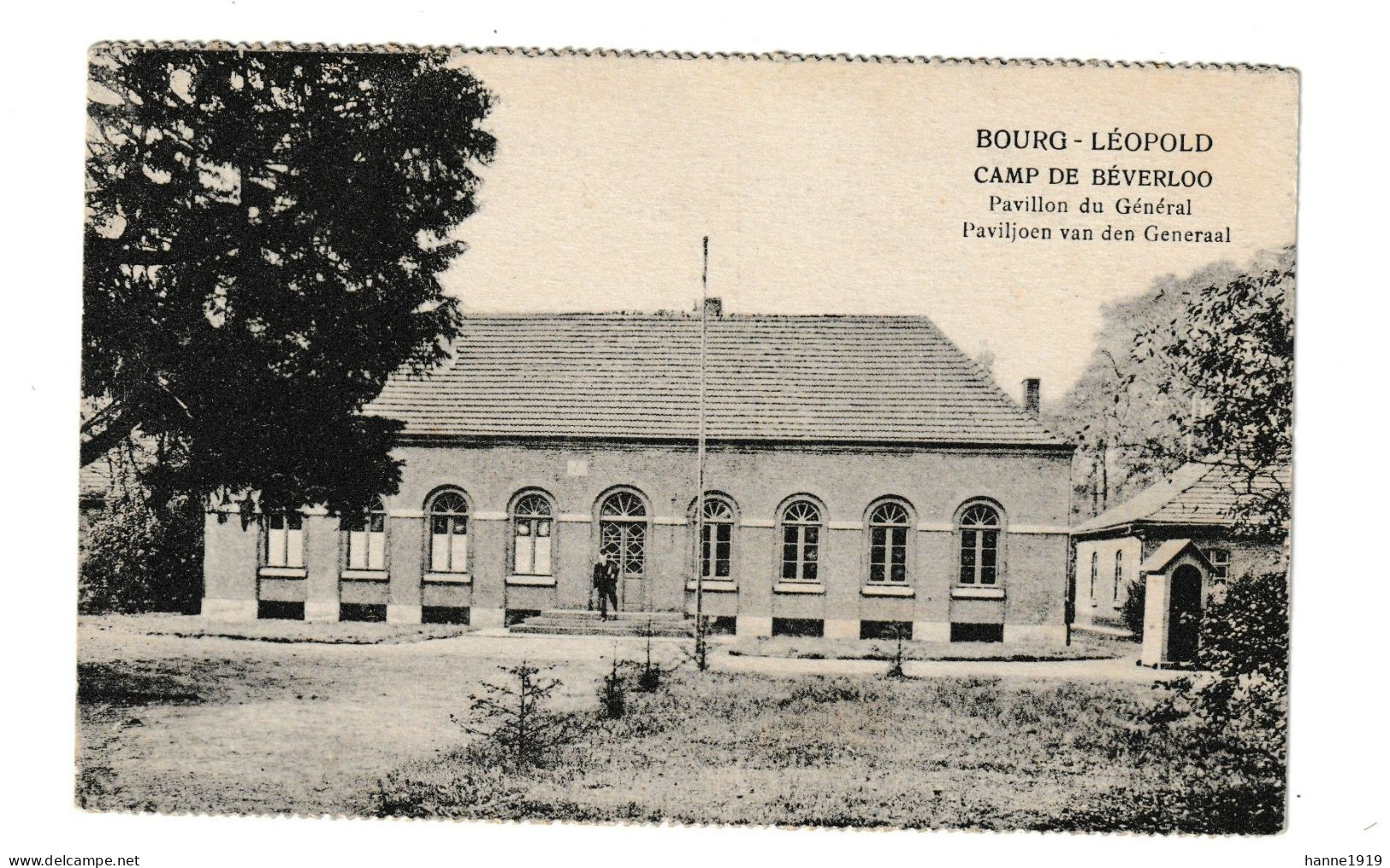 Leopoldsburg Beverloo Pavillon Du Général Armée Belge Htje - Leopoldsburg (Kamp Van Beverloo)