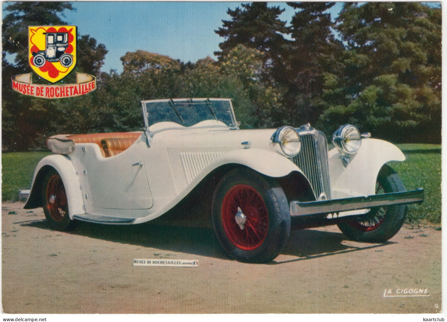 SS STANDARD SWALLOW (Hirondelle) Torpédo Sport. Moteur 6 Cyl. Vitesse: 125 Km/h - 1934 - (England) - Toerisme