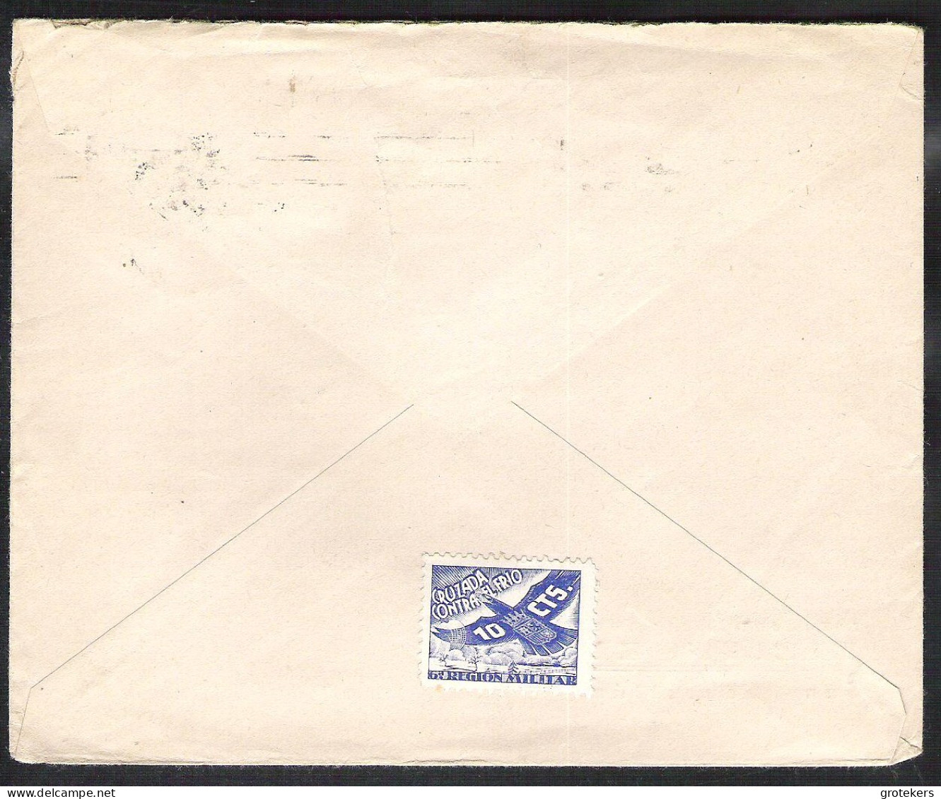 SPAIN Letter 1939? From San Sebastian To Schmalkalden (Germany) Censored  - Storia Postale