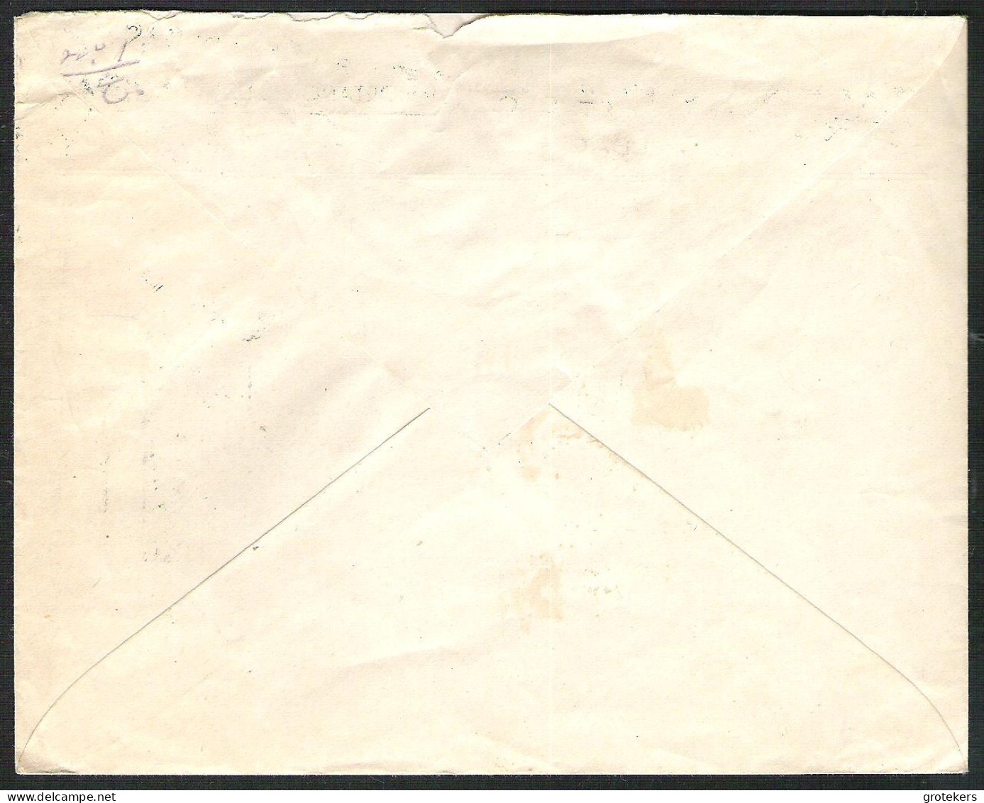 SPAIN Letter 1939 ? From Bilbao To Eindhoven (Netherlands) Censored Censura Militar Correos Bilbao? - Covers & Documents