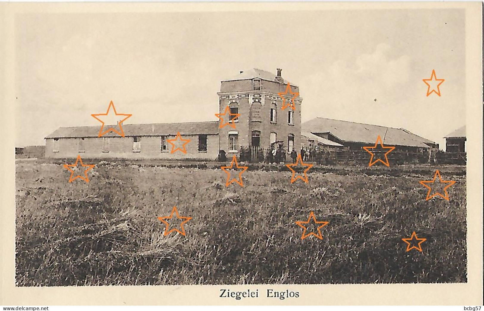 ENGLOS-LILLE Carte Postale Allemande La Briqueterie 1917 Guerre 14-18, WW1 - Other & Unclassified