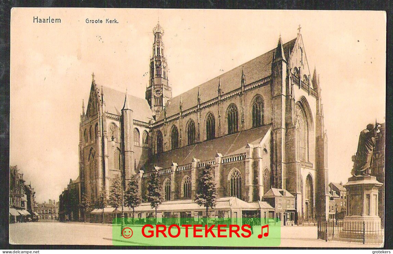 HAARLEM Groote Kerk 1912 - Haarlem