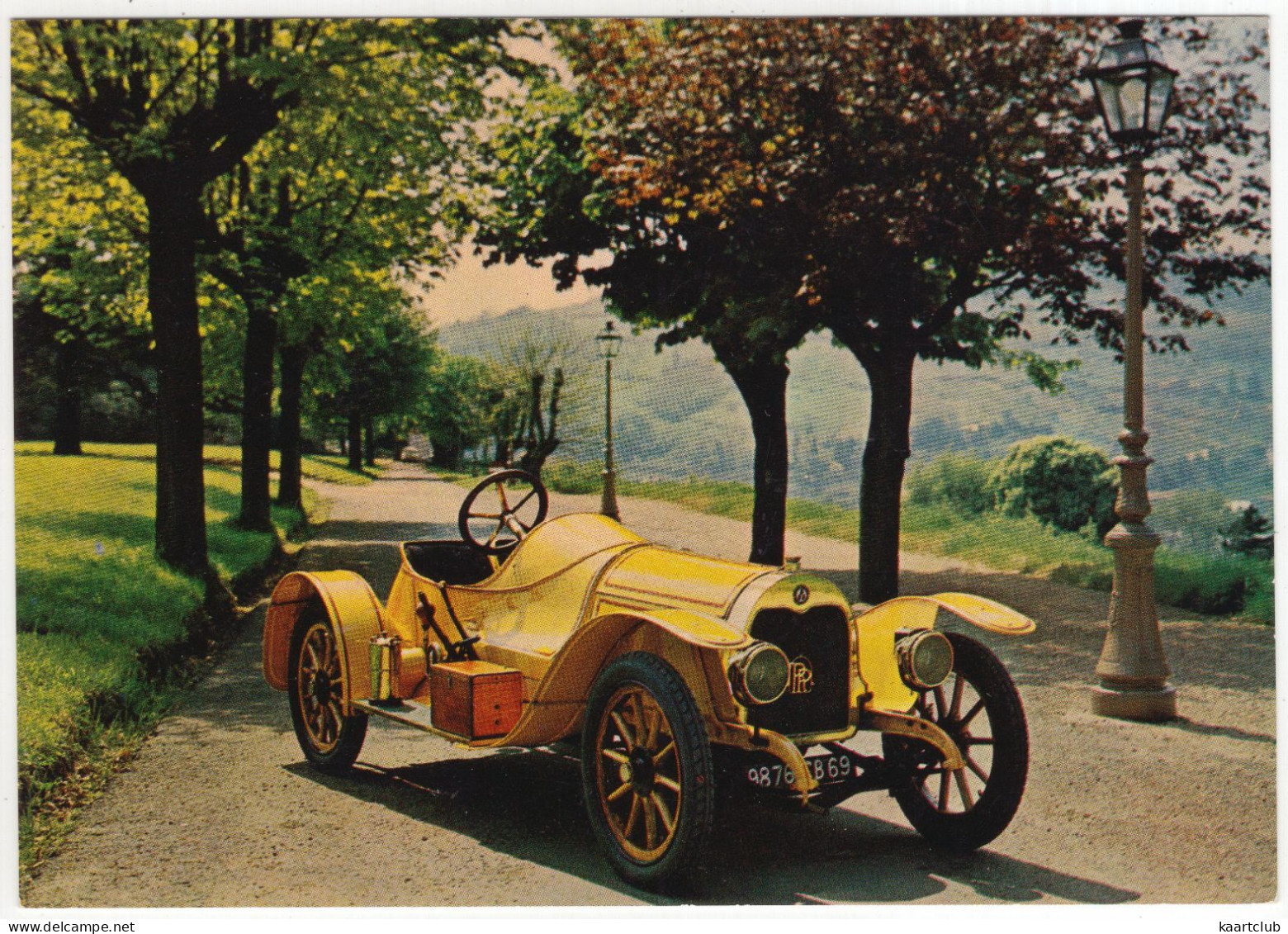 ROLLAND - PILAIN 1909 - Vitesse: 100 Km/h - 4 Cylindres. - 2ème A La Course De Cote Du Mont Ventoux 1909 - (France) - Toerisme