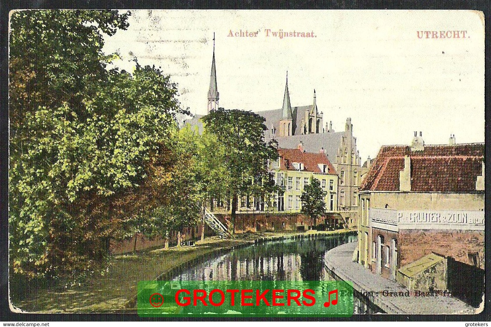 UTRECHT Achter Twijnstraat 1909 - Utrecht