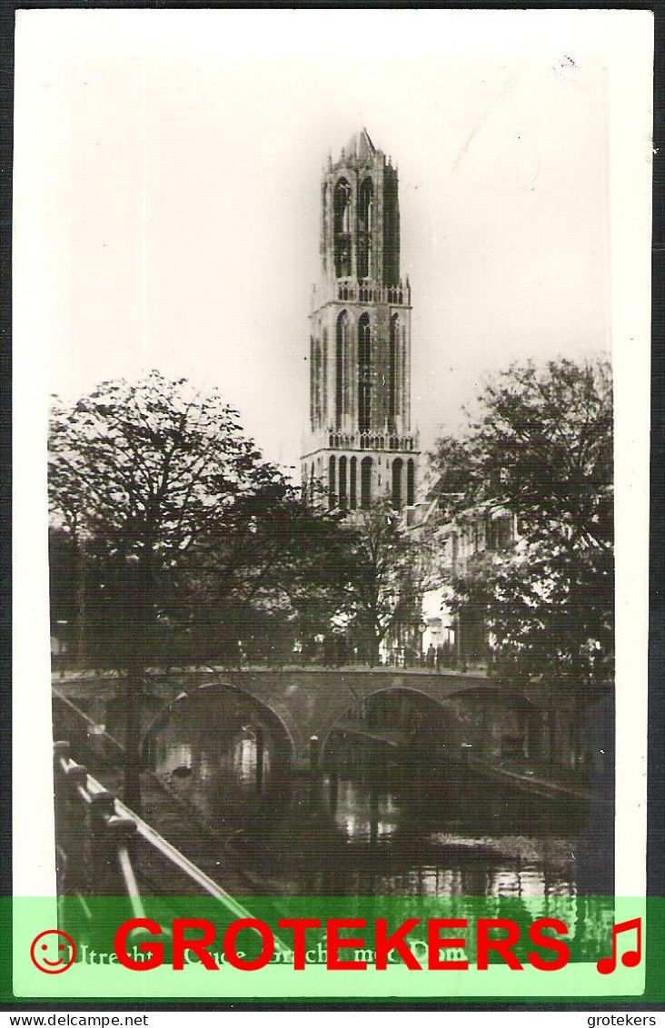 UTRECHT Oude Gracht Met Dom 1948 - Utrecht