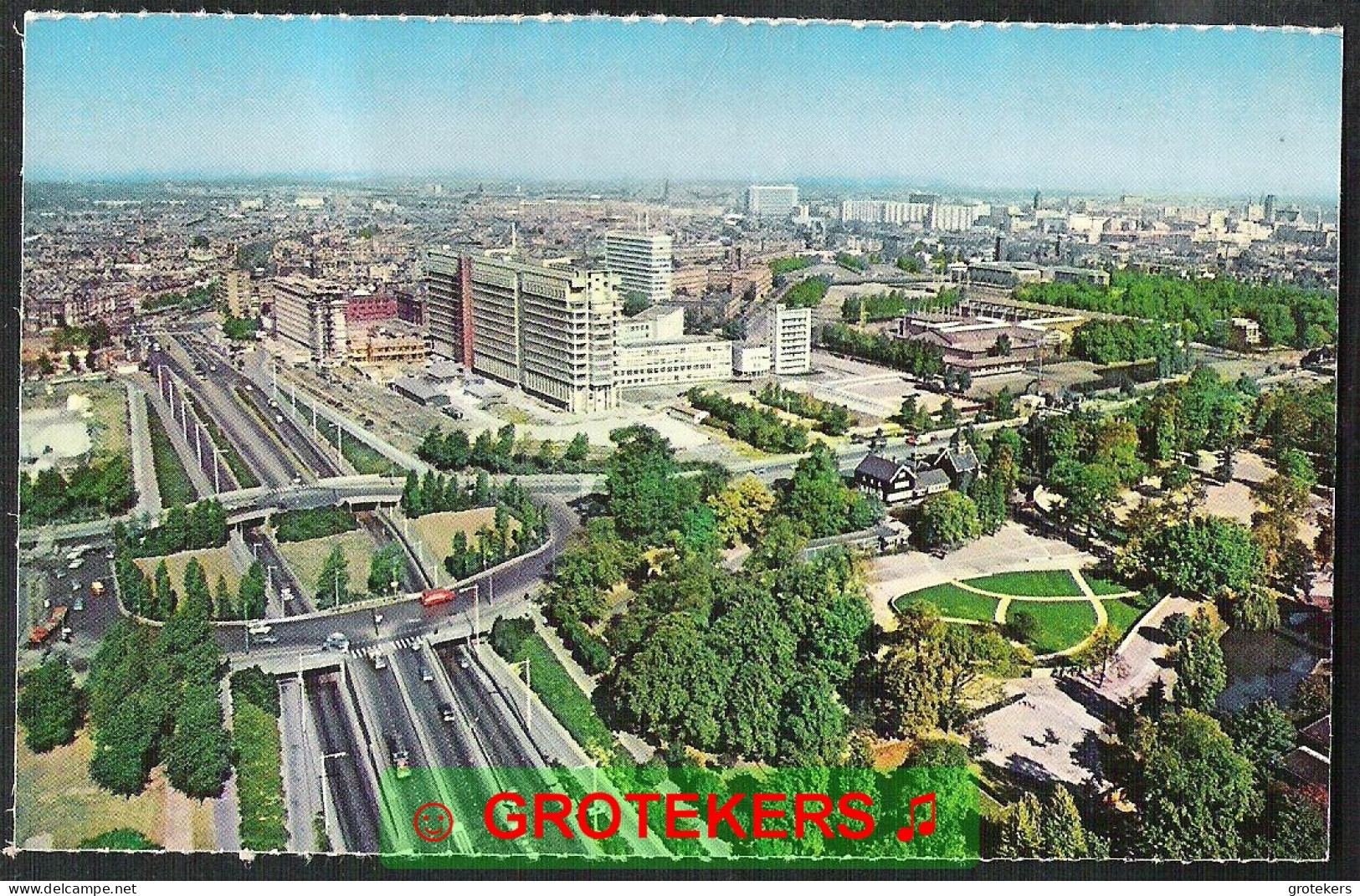 ROTTERDAM Gezicht Op Het Centrum 1971 - Rotterdam