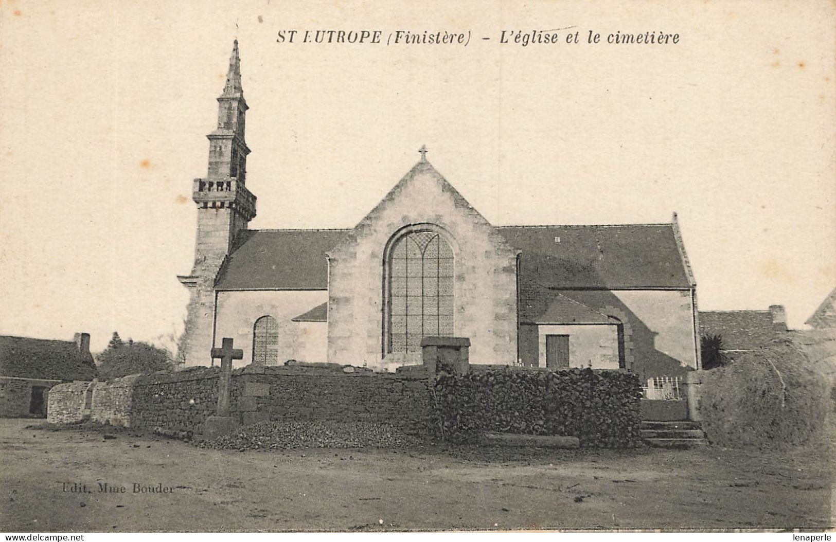 D8258 St Europe L'église Et Le Cimetière - Sonstige & Ohne Zuordnung