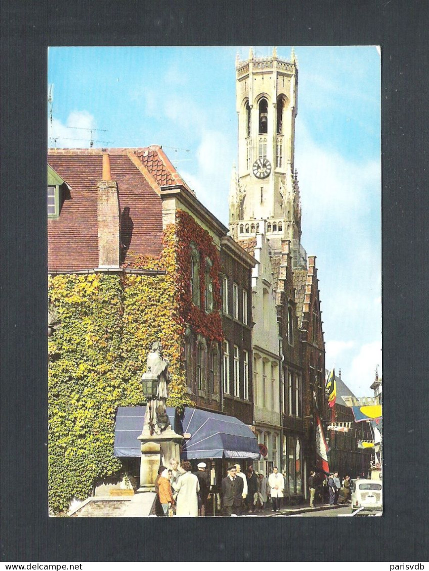 BRUGGE -  WOLLESTRAAT EN BELFORT  (13.996) - Brugge