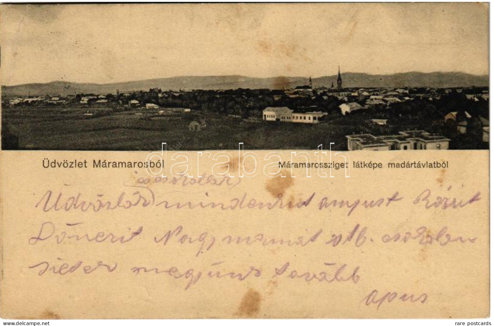 Sighetu Marmatiei 1903 - Rumänien