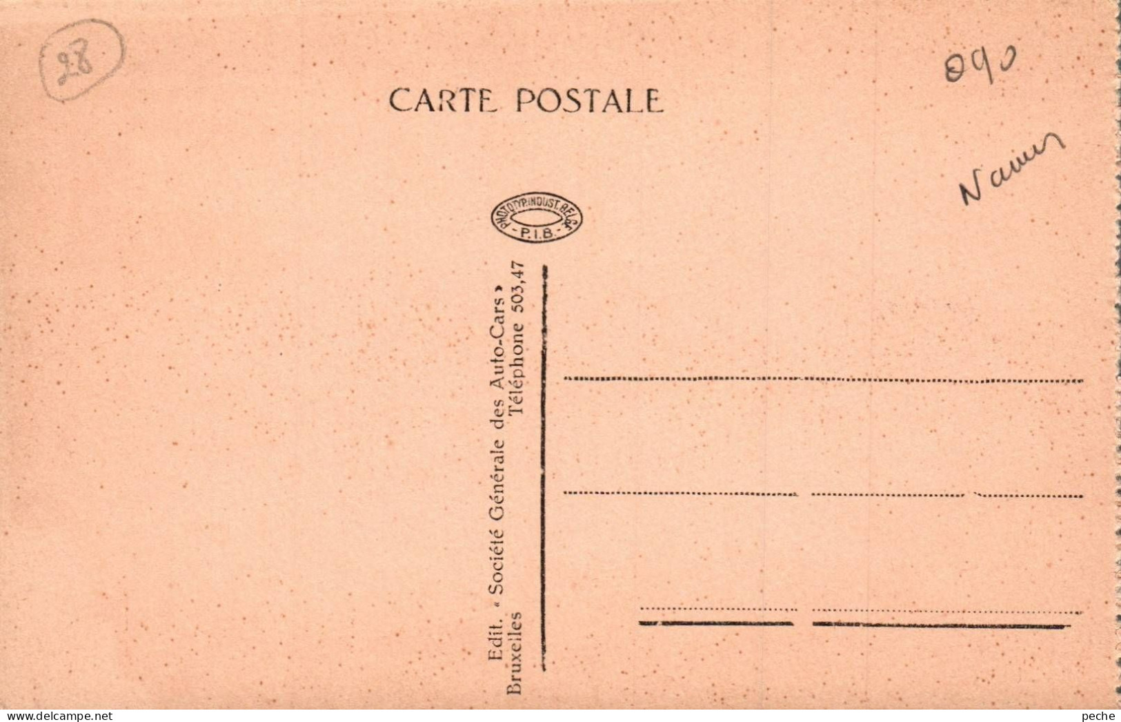 N°1236 W -cpa Houx Et Les Ruines De Poilvache- - Autres & Non Classés