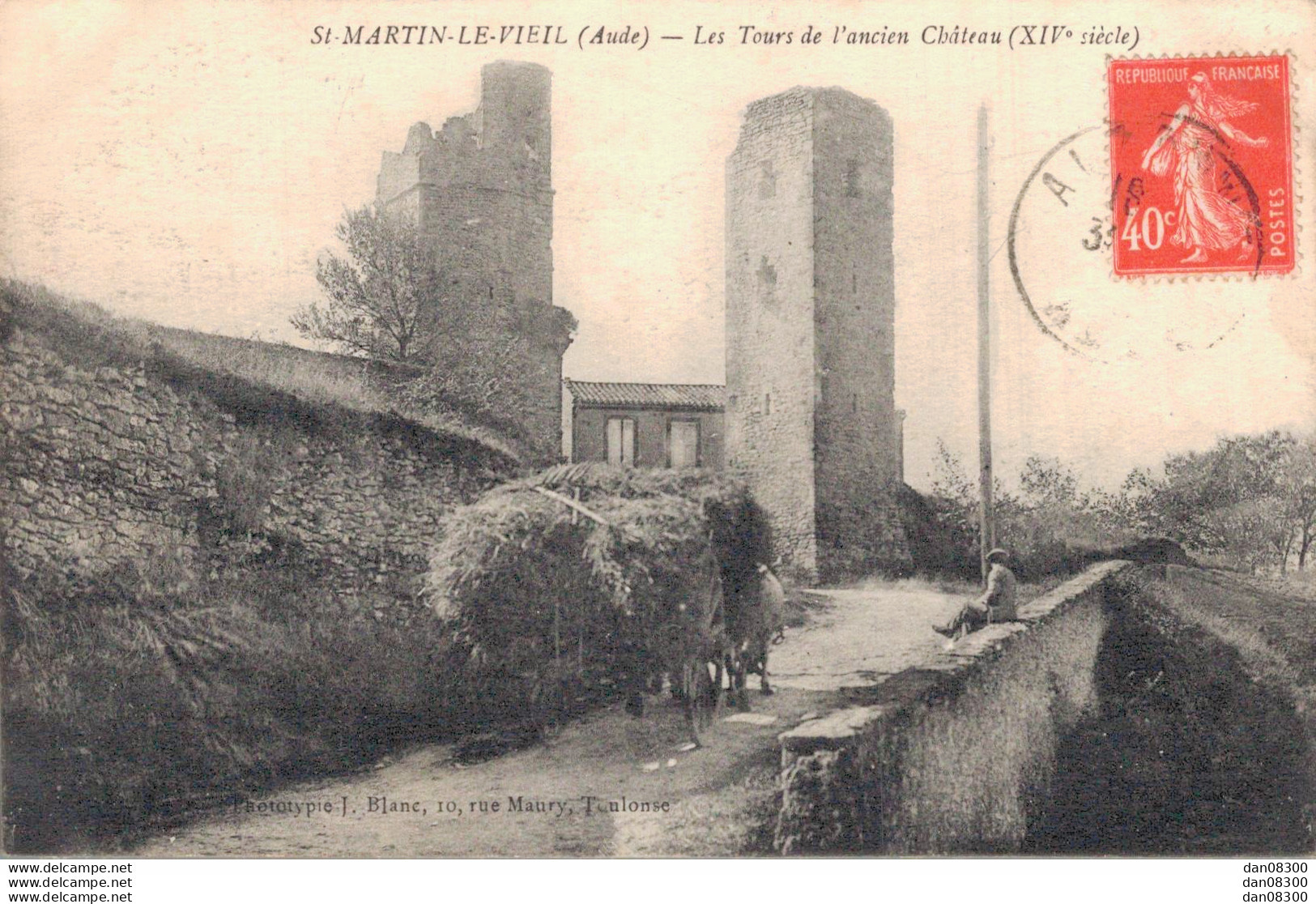 11 SAINT MARTIN LE VIEIL LES TOURS DE L'ANCIEN CHATEAU - Autres & Non Classés