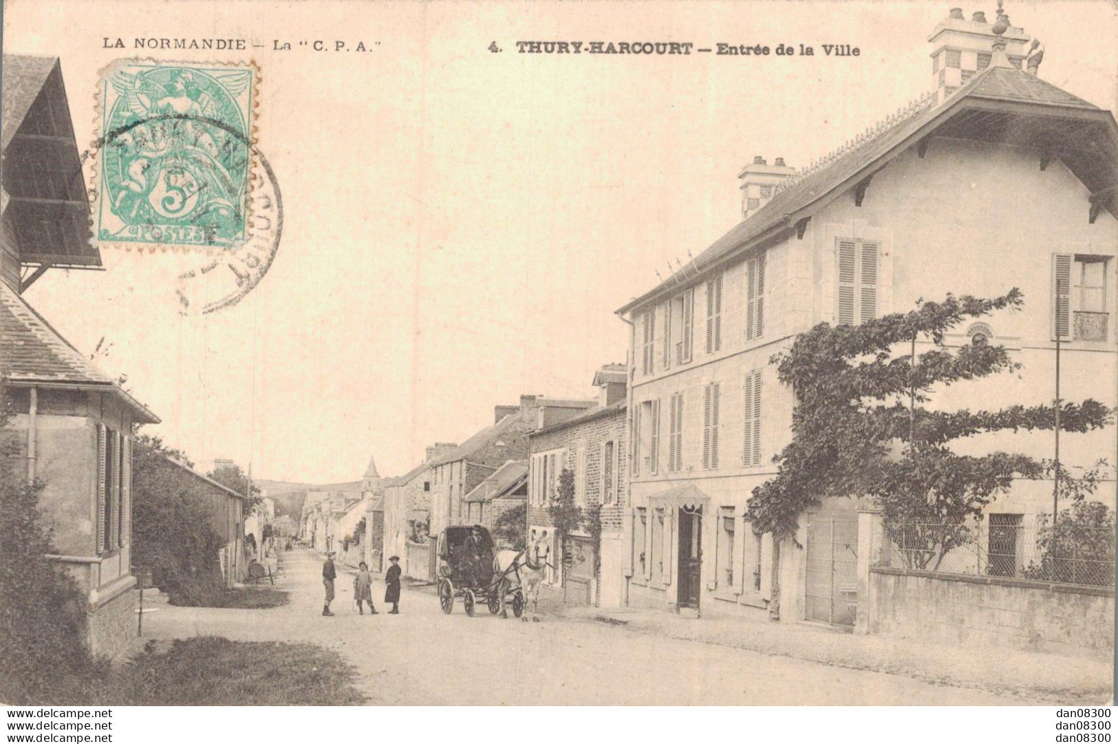 14 THURY HARCOURT ENTREE DE LA VILLE - Thury Harcourt