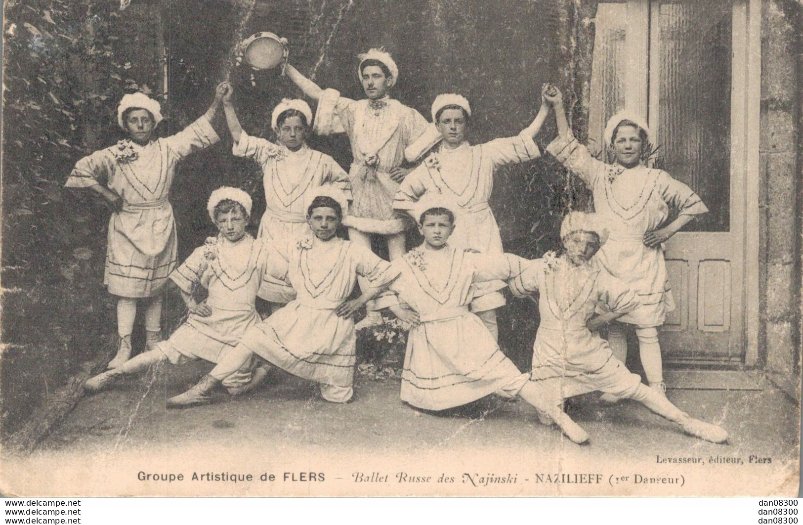 61 GROUPE ARTISTIQUE DE FLERS BALLET RUSSE DES NAJINSKI NAZILIEFF 1er DANSEUR - Tanz