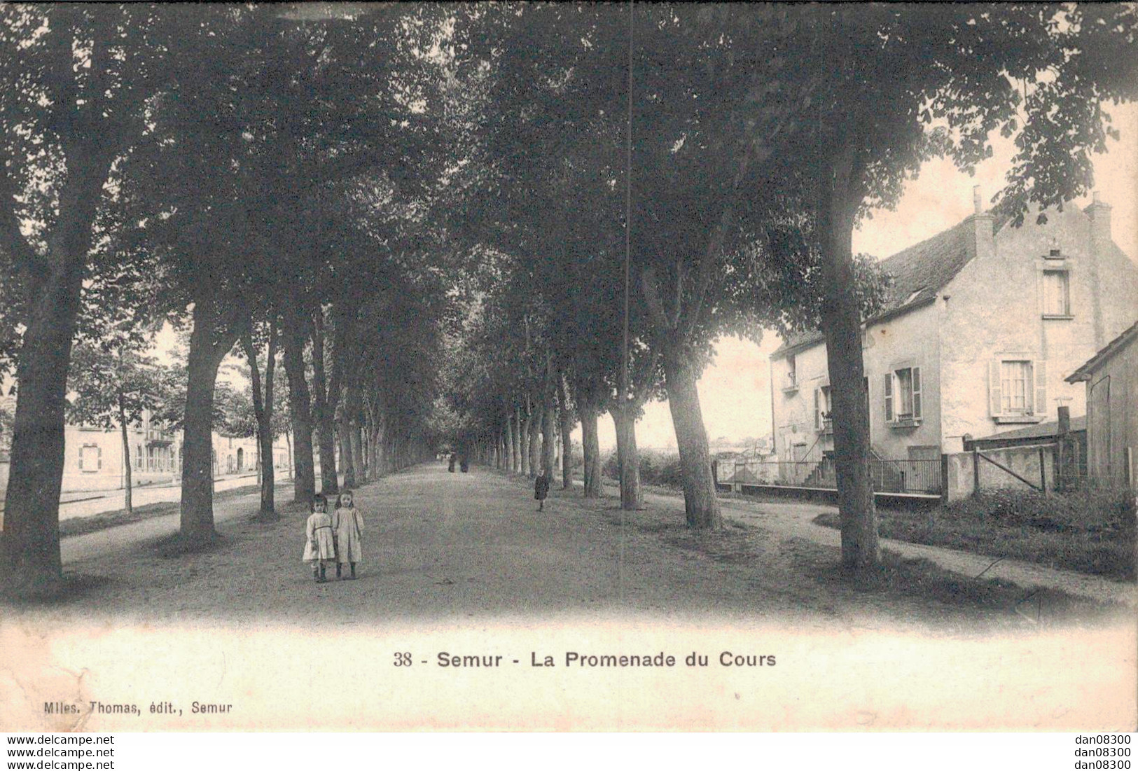 21 SEMUR LA PROMENADE DU COURS - Semur