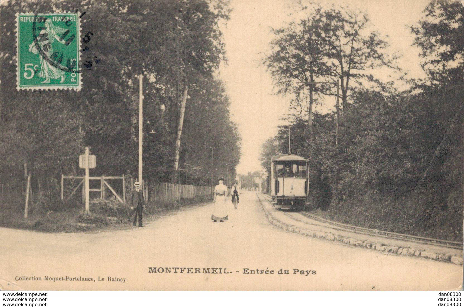 93 MONTFERMEIL ENTREE DU PAYS TRAMWAY - Montfermeil