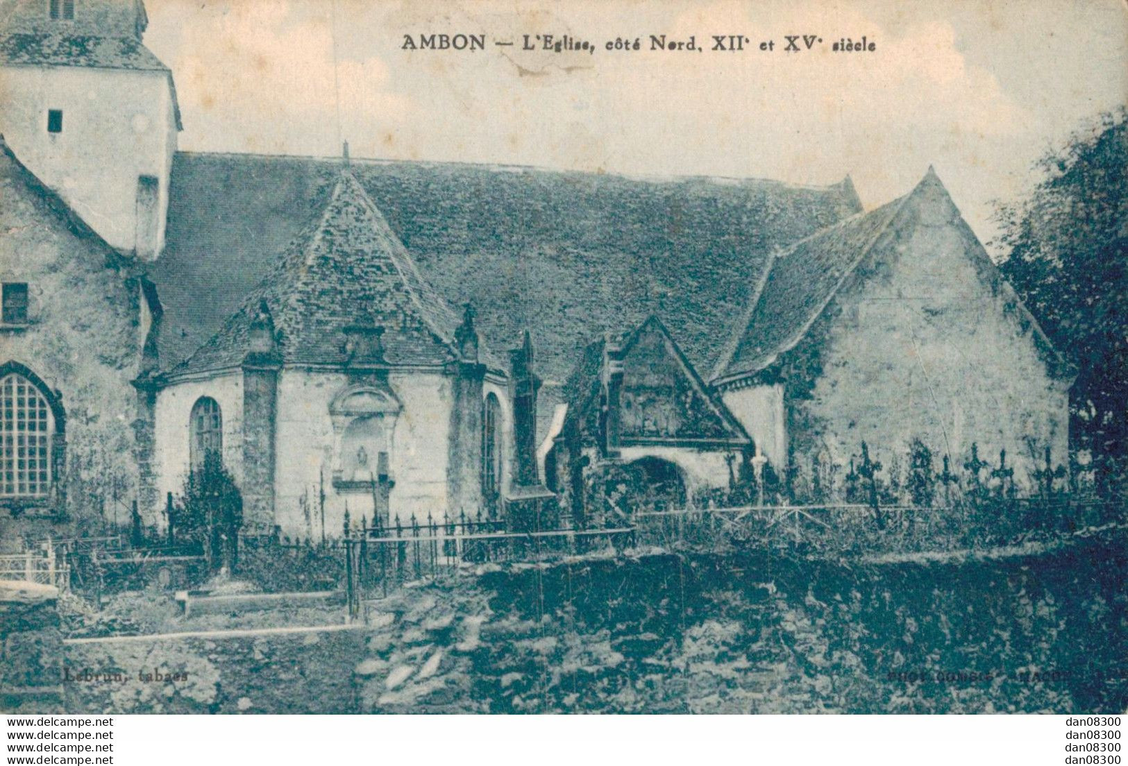 56 AMBON L'EGLISE COTE NORD - Other & Unclassified