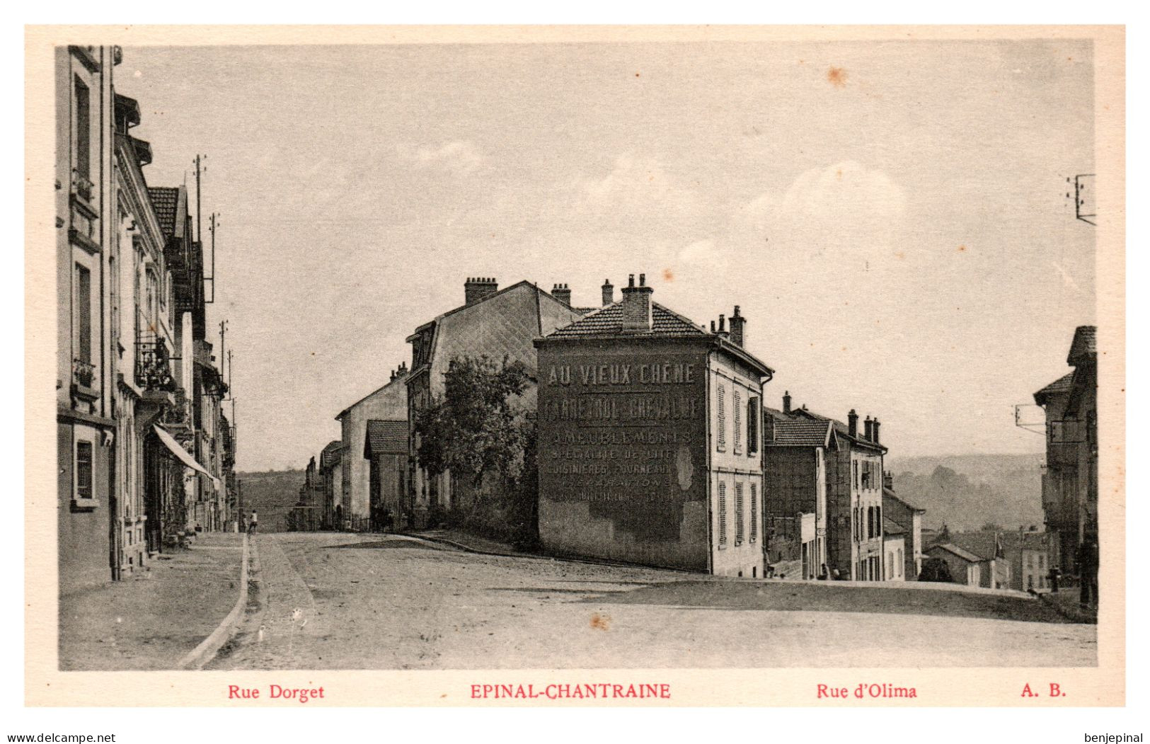 Epinal - Chantraine - Rue Dorget - Rue D'Olima - Epinal
