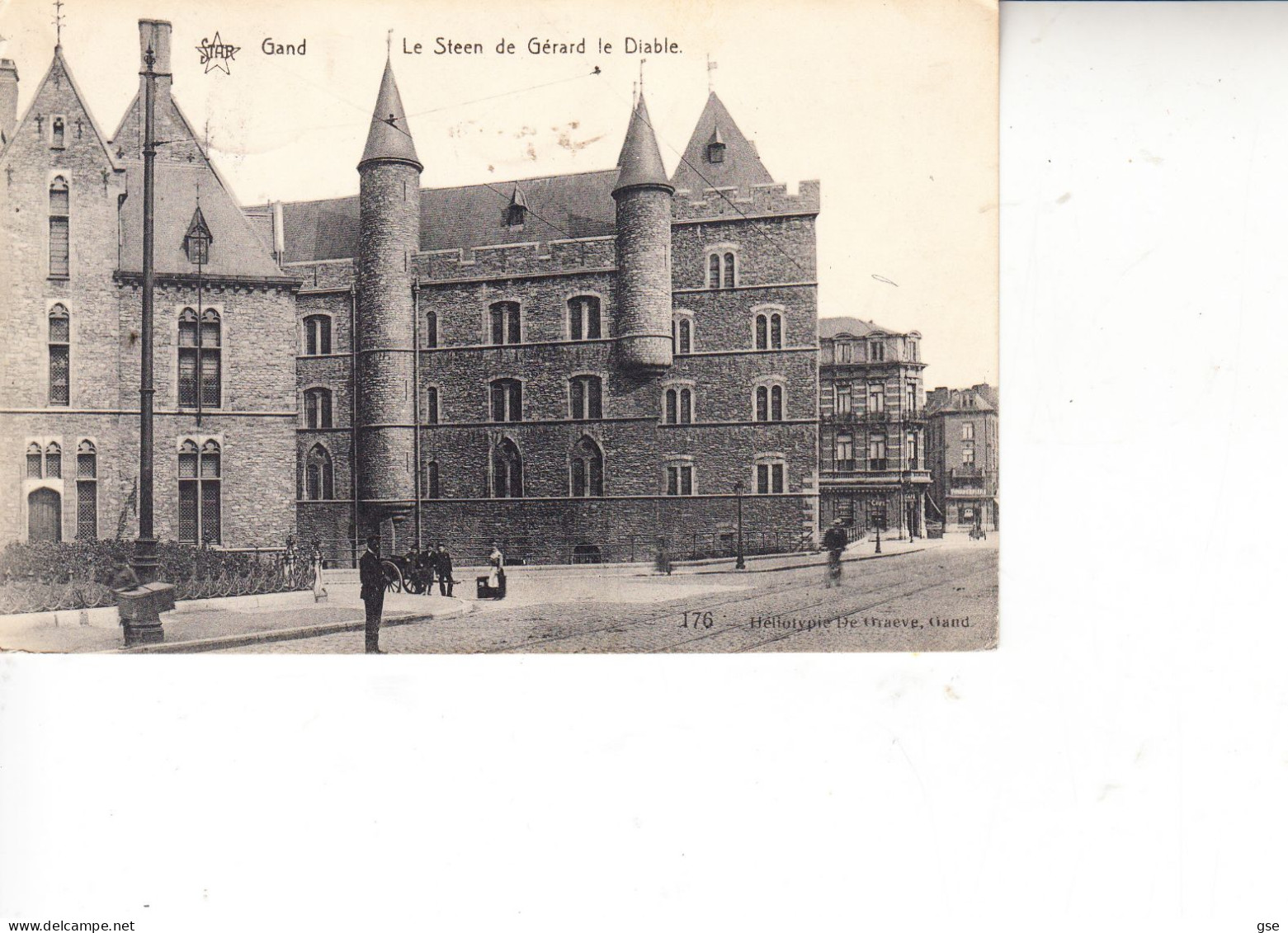 BELGIO  1911 - Gand - Le Steen De Gèrard Le Diable - Other & Unclassified