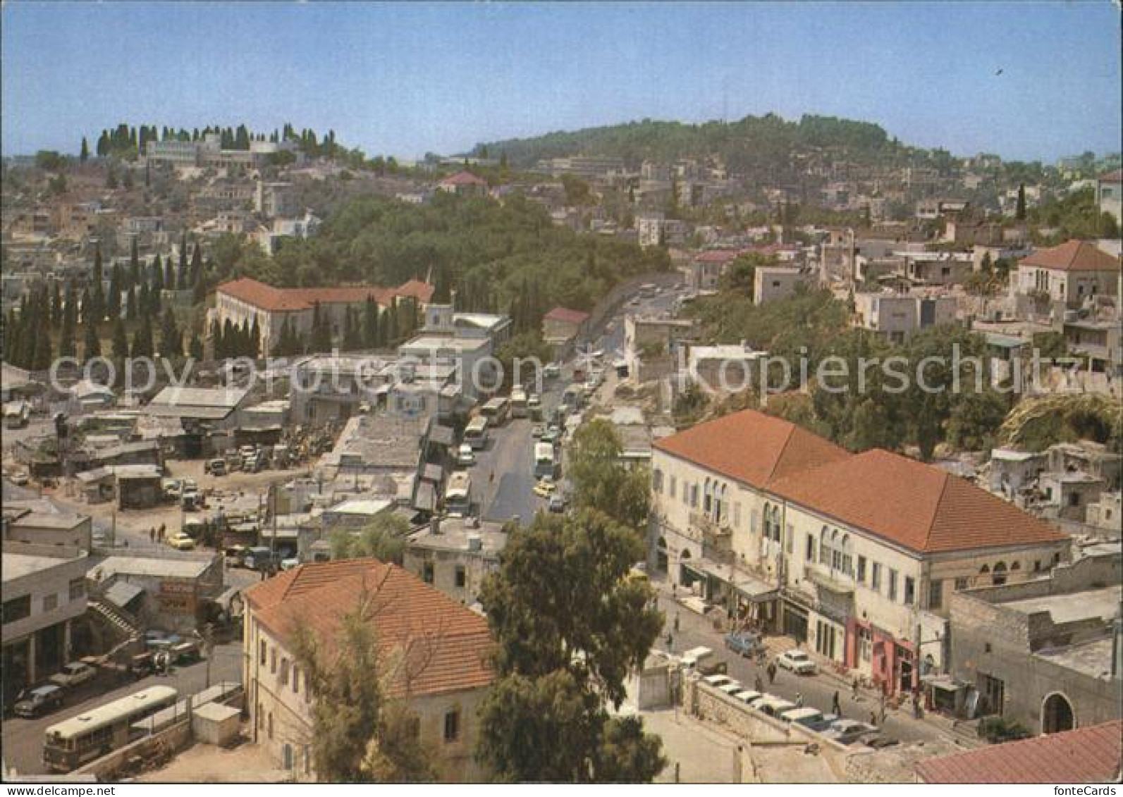 12440971 Nazareth Israel Gezicht Op Het Nieuwe Gedeelte Van De Stad Serie IR 138 - Israel