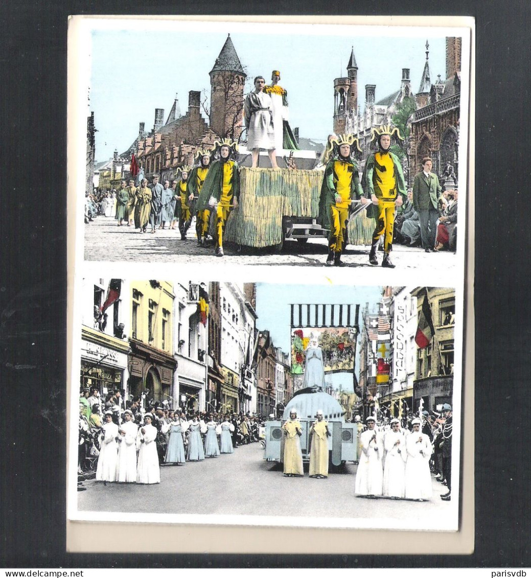 BRUGGE - HEILIG BLOED PROCESSIE - 10 POSTKAARTEN - NELS (6 Scans) (14.011) - Brugge