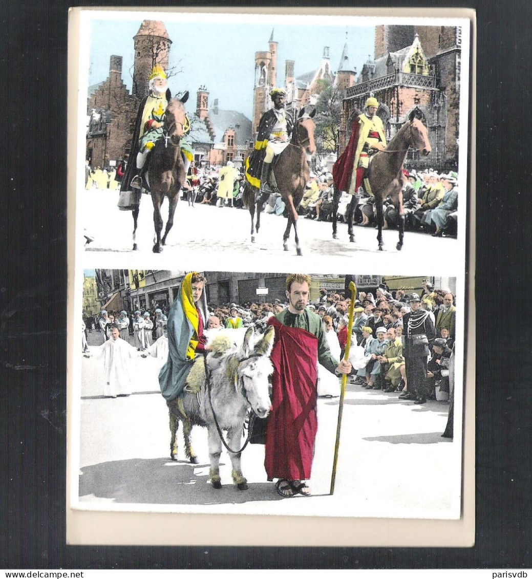 BRUGGE - HEILIG BLOED PROCESSIE - 10 POSTKAARTEN - NELS (6 Scans) (14.011) - Brugge