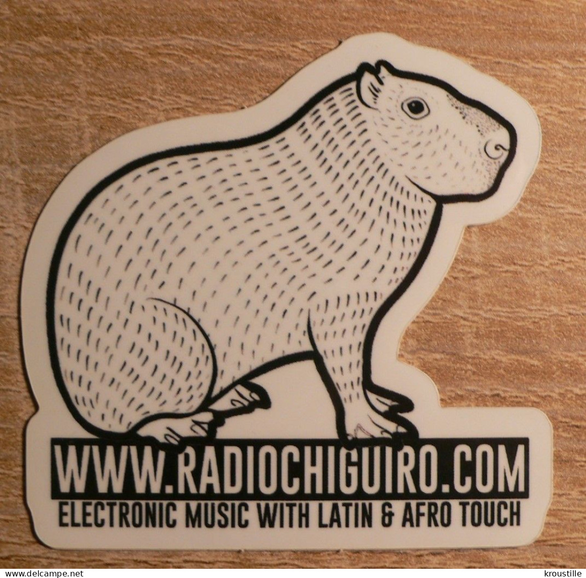 AUTOCOLLANT RADIO CHIGUIRO - Stickers
