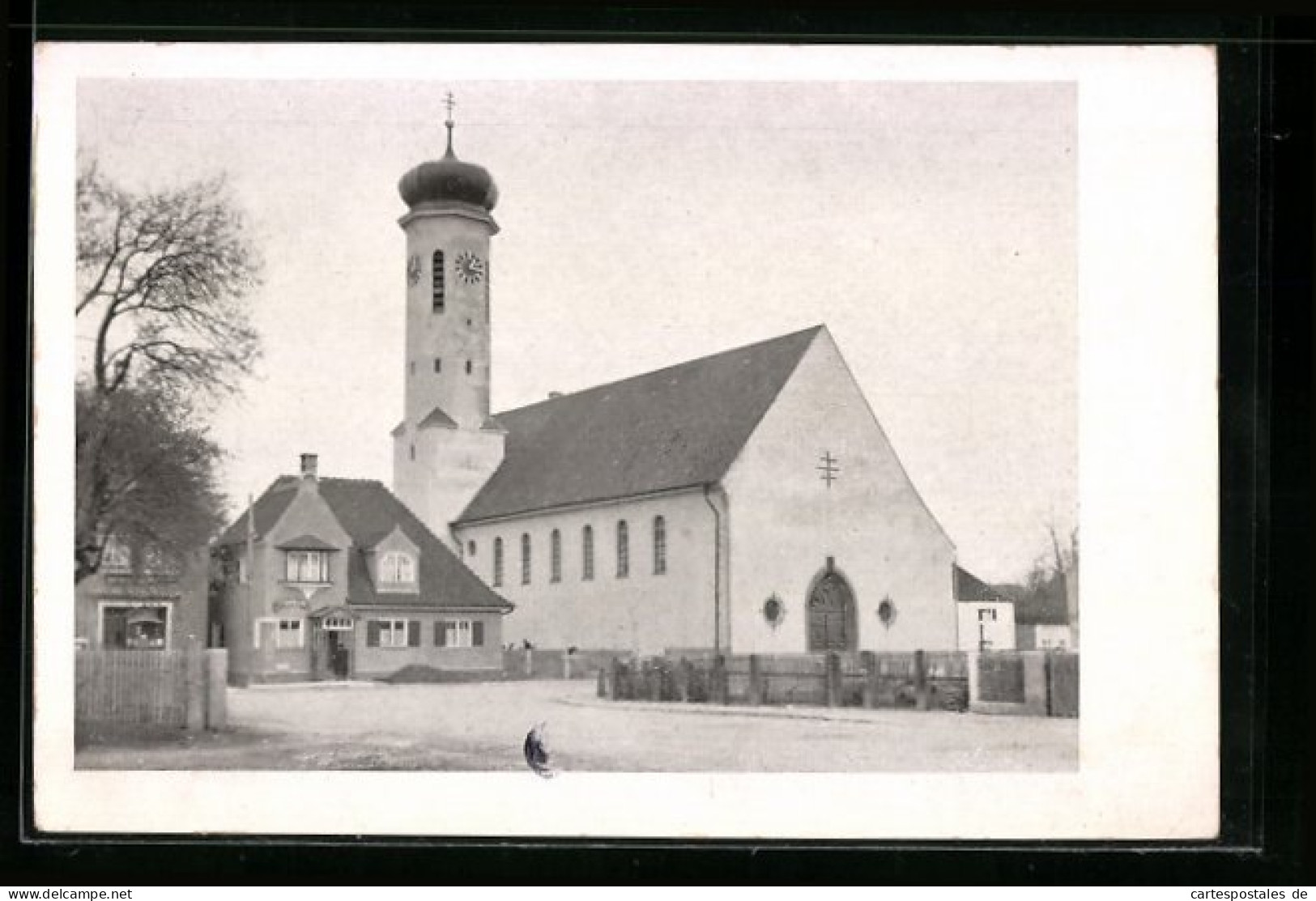 AK Meitingen, Blick Zur Kirche  - Other & Unclassified