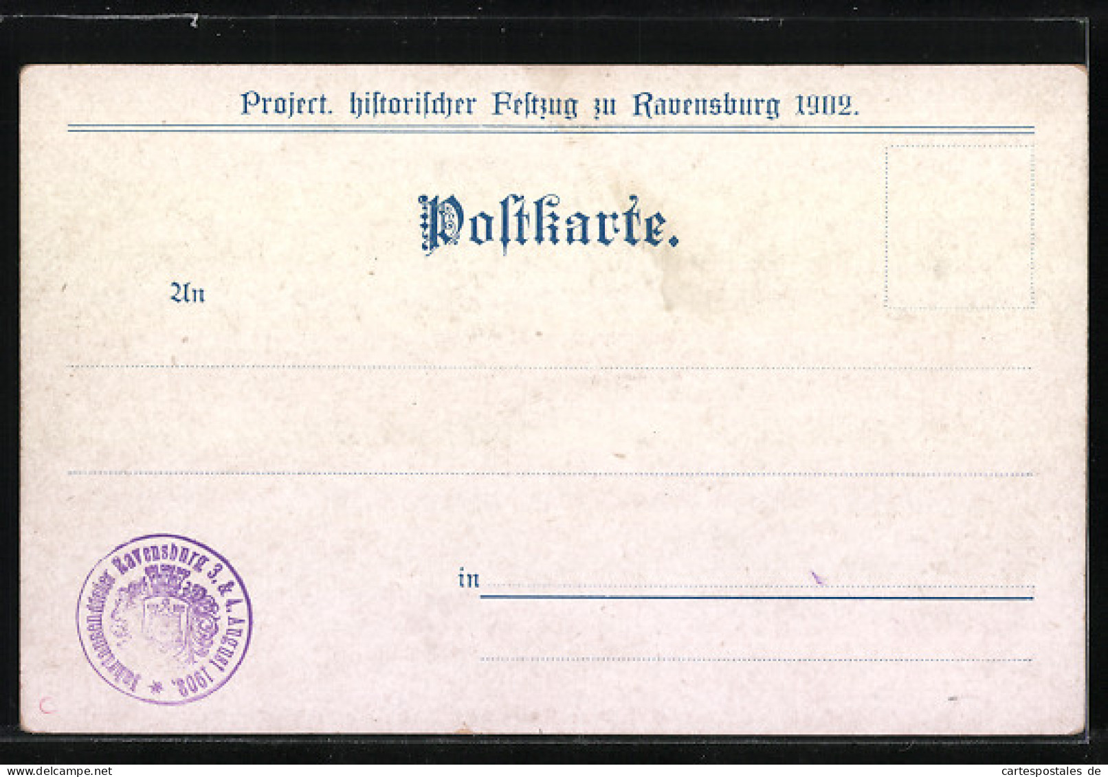 Künstler-AK Ravensburg, Project. Historischer Festzug 1902, Welfenzeit  - Ravensburg
