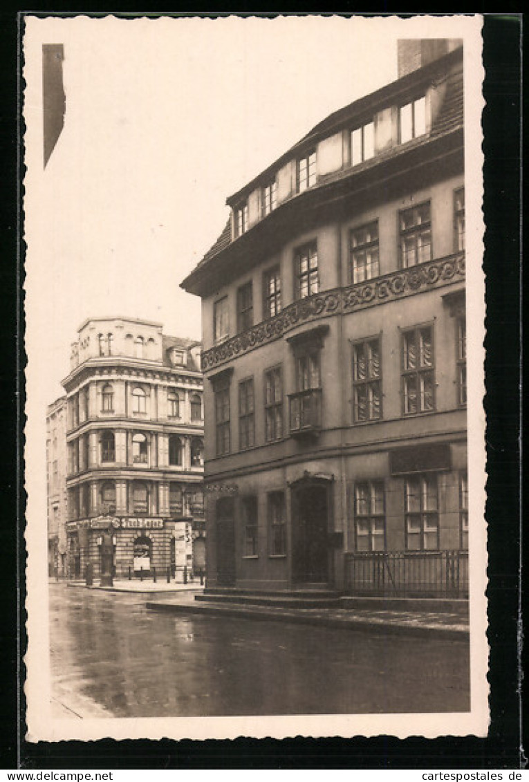 AK Berlin, Tuchhandlung Grossmann & Co. In Der Poststrasse Ecke Probststrasse  - Mitte