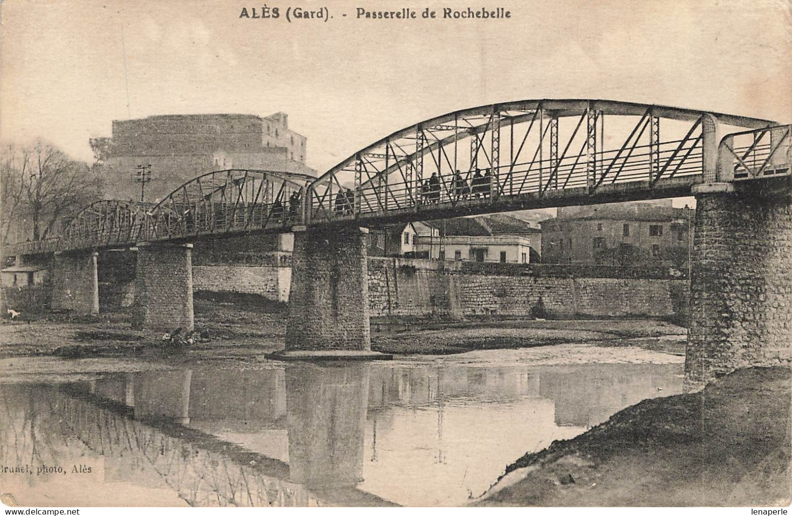 D8267 Ales Passerelle De Rochebelle - Alès