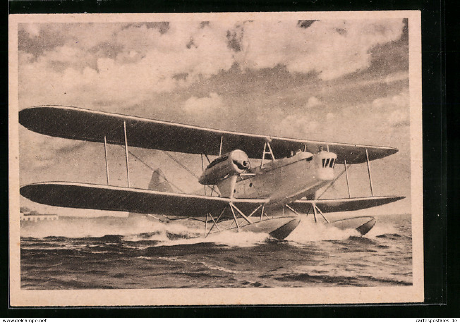 AK Wasserflugzeug Heinkel He 59  - Autres & Non Classés