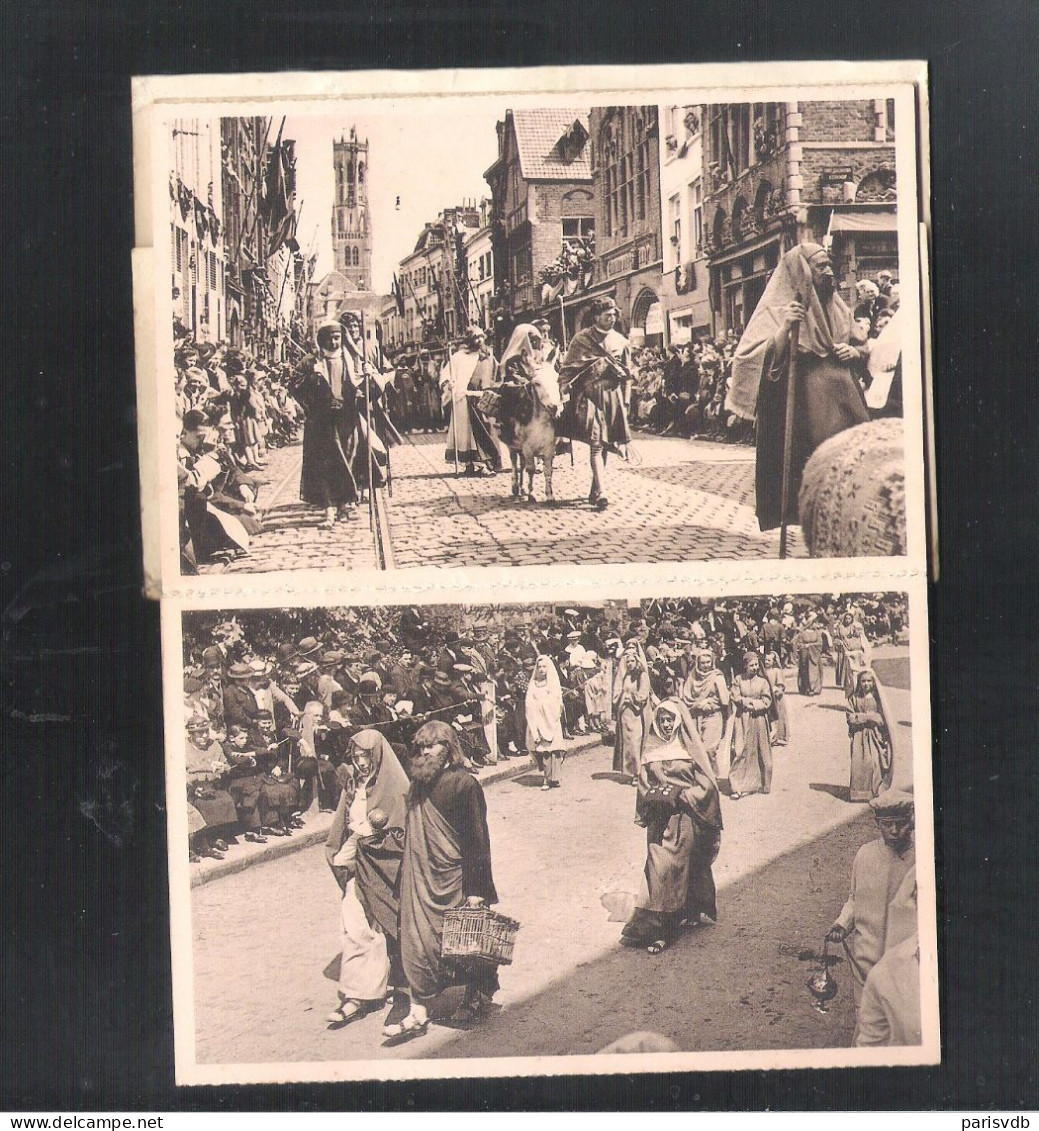 BRUGGE - HEILIG BLOED PROCESSIE - 10 POSTKAARTEN - NELS (6 Scans) (14.012) - Brugge