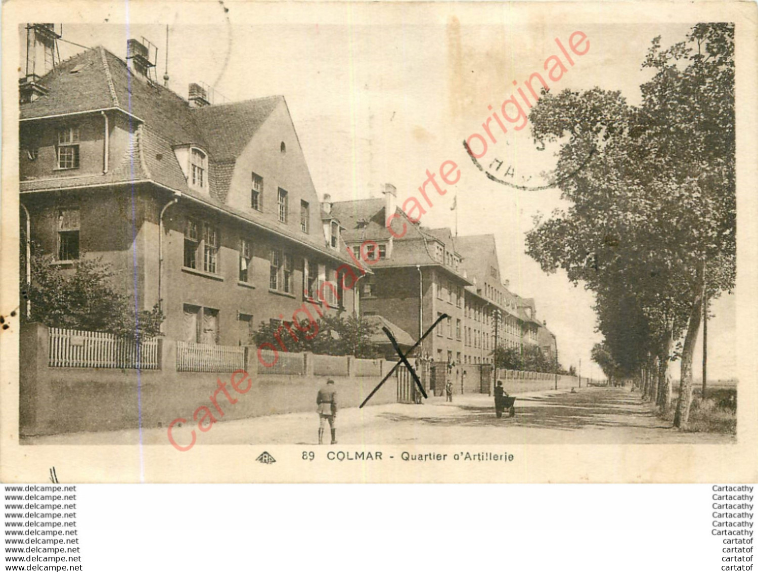 68.  COLMAR .  Quartier D'Artillerie . - Colmar